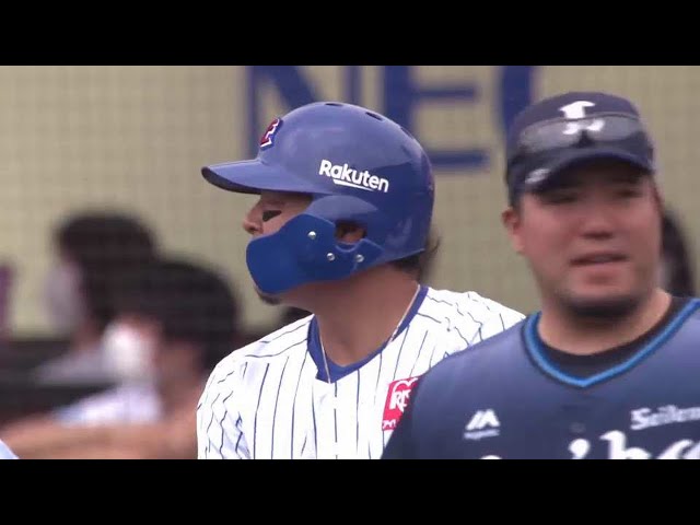 【1回裏】イーグルス・浅村 ライト前ヒットでイーグルス先制!! 2021/7/11 E-L