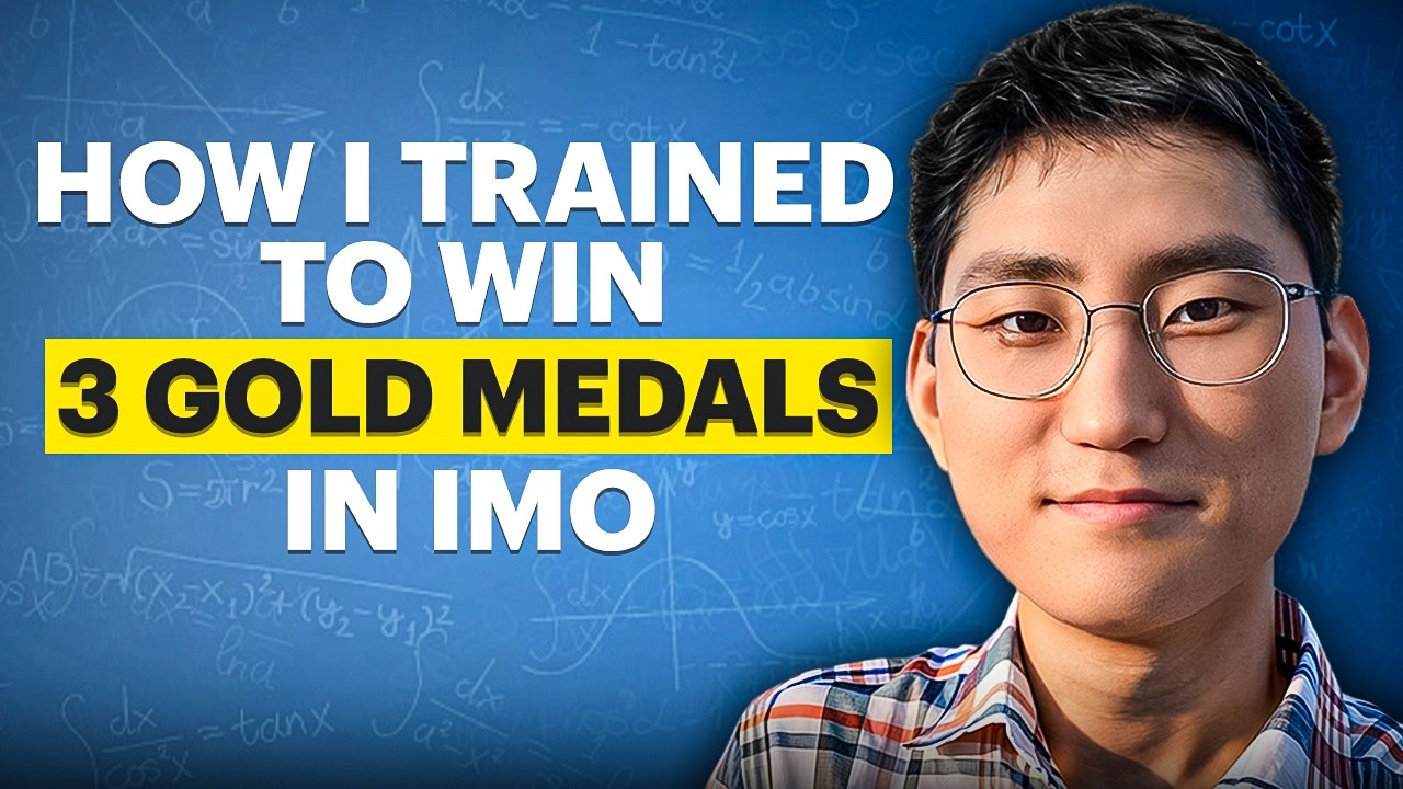 How I Won 3 Gold Medals in the International Math Olympiad