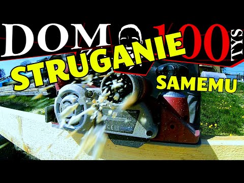 ►Budowa domu szkieletowego 2021. Drewno C24 - opłaca się je strugać samemu? Dom za 100 tys #106