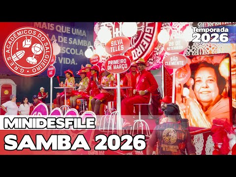 SALGUEIRO 2026 AO VIVO | MINIDESFILE NO DIA NACIONAL DO SAMBA 4K | #DNS2025