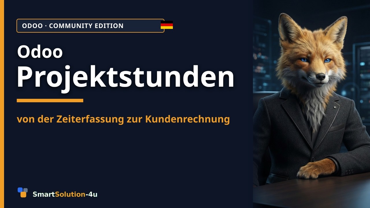 Odoo Projektstunden Abrechnen