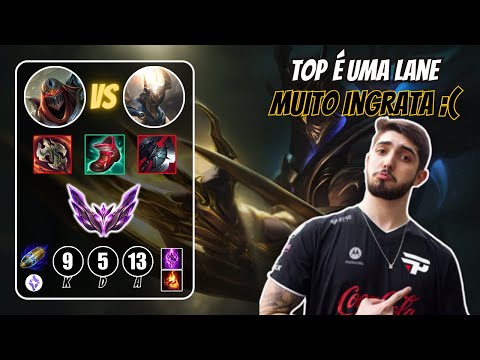JUKES de ZED Top vs Pantheon (skill match up) ! LoL BR VODs.