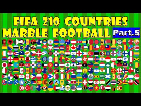 【FIFA 210 countries】Marble Football Ultra Tournament【Part.5】Qualifying Group I, J | Marble Factory