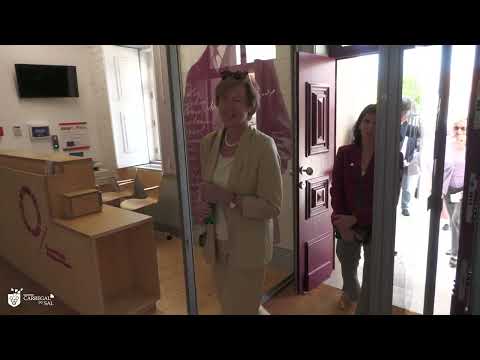 Visita da embaixadora da Alemanha ao MASM