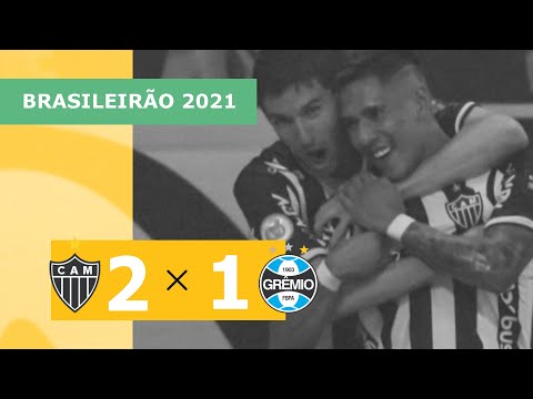 Atlético-MG 2 x 1 Grêmio - Gols - 03/11 - Brasileirão 2021