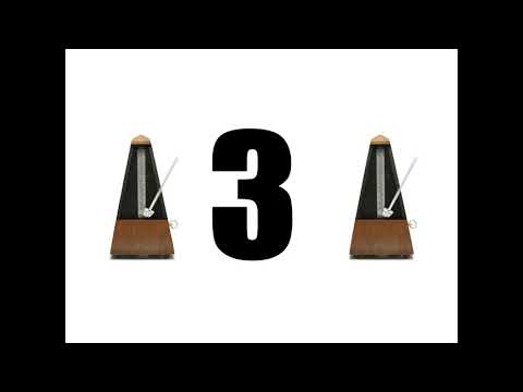 Metronome 73 bpm 4/4 with count