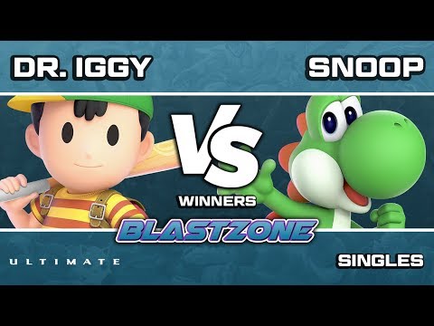 PSG Blastzone: Dr. Iggy (Ness) vs Sugoi | Snoop (Yoshi) - Winners Round 3