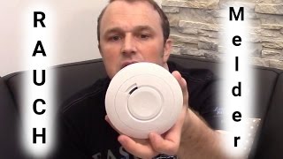 Unboxing und Montage Rauchmelder