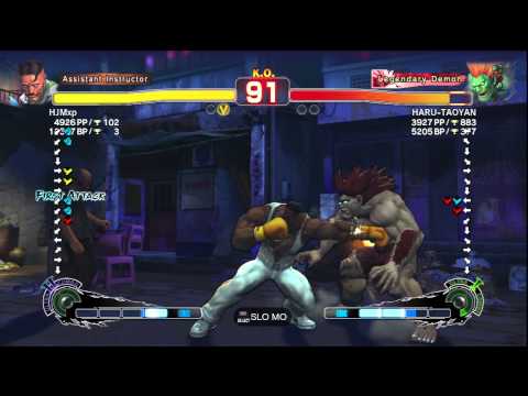 HJMxp [Dudley] vs. HARU-TAOYAN [Blanka] | SSF4 Arcade Edition