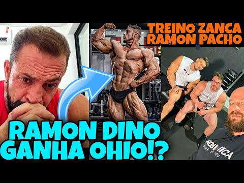 RAMON DINO PRO TREINO PACHOLOK-Renato Cariani puxou o treino de costas rumo ao arnold ohio,cariani