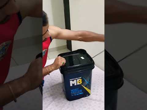 Muscle blaze whey protein powder unboxing || Lagbhag fit