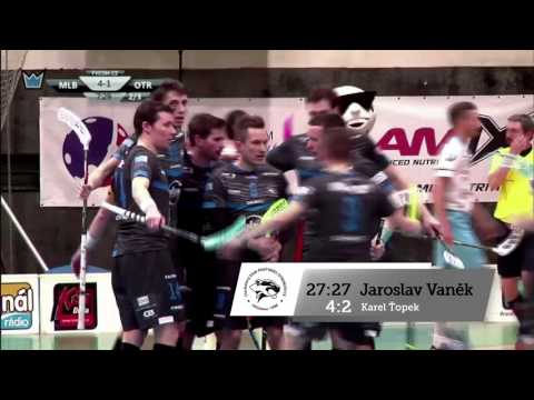 SESTŘIH: Technology Florbal MB vs. HU-FA Panthers Otrokovice (2. ČF 7:5)