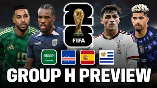 2026 World Cup Group H PREVIEW & PREDICTIONS