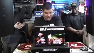 DJ incrediboi at Rock and Soul / Mell Starr Masters of the Mix Jump Off 2013 ROCK AND SOUL