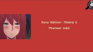 ✨Kana Nishino - Missing You mm subs