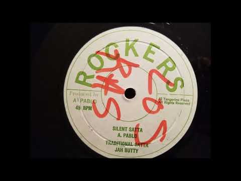 Augustus Pablo feat. Jah Butty - Silent Satta - (ROCKERS Records)