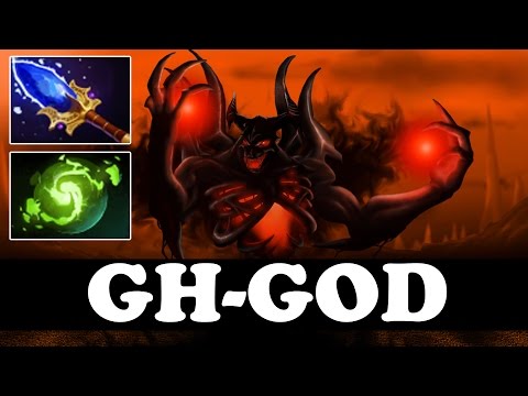 GH-GOD - SHADOW FIEND WITH AGHANIM'S AND REFRESHER vol 2 - Ranked Match Gameplay - Dota 2