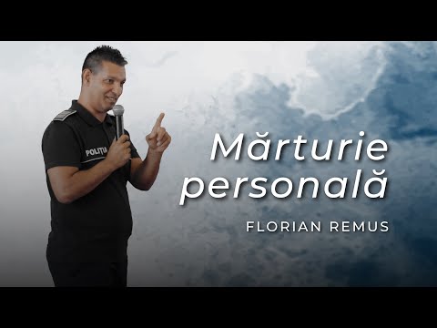Florian Remus - Mărturie personală