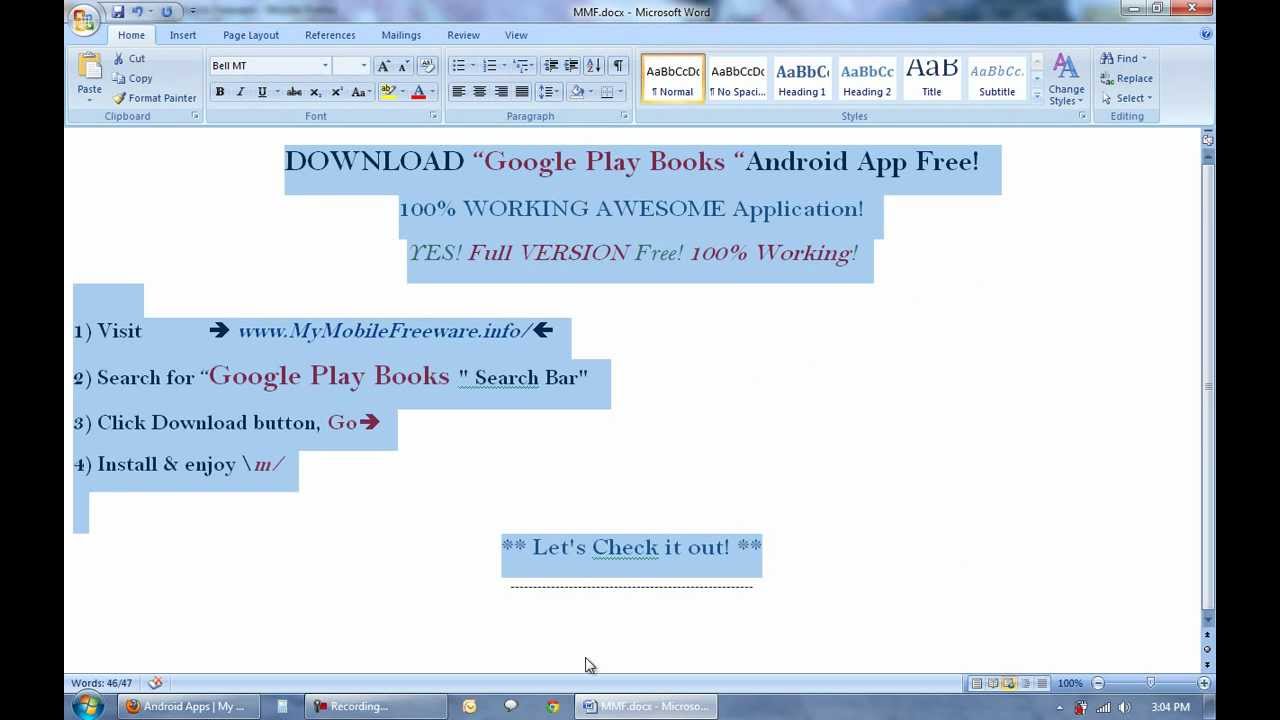 FREE Google Play Books for Android Download Full Version!