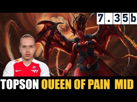 🔥TOPSON [Queen of Pain] MID 7.35B - DOTA 2 HIGHEST MMR MATCH #dota2   #dota2gameplay    #topson