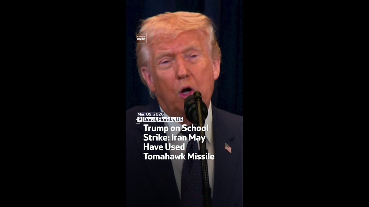 Video | Trump On School Strike: Iran May Have Used Tomahawk Missile
