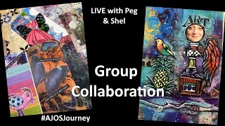 Art Joy Of Sharing - Using #AJOSJourney Backgrounds