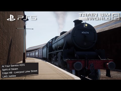 TSW 2 PS5 At Your Service #201: Spirit of Steam, Edge Hill - Liverpool Lime Street
