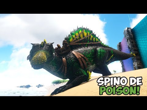 ARK ANNUNAKI INSANE ep.95 --- DOMAMOS UM SPINO DE POISON!