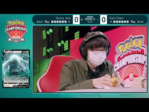 TCG Sam Chen Vs Soma Arai 2023 Pokémon Oceania International Championships Swiss R14