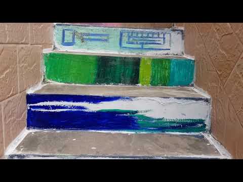 2021 0707 0707 stairs painting