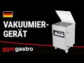 Commercial Chamber Vacuum Sealer - 20m³/h - 900 watts