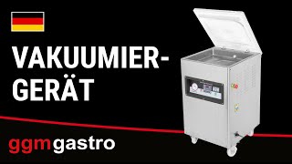 Machine sous vide à cloche – 20 m³/h – 900 watts