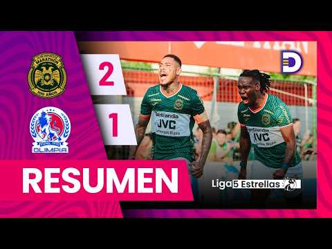 Marathón 2 - 1 Olimpia | Jornada 9 | Liga Nacional - Clausura 2025 - 2026