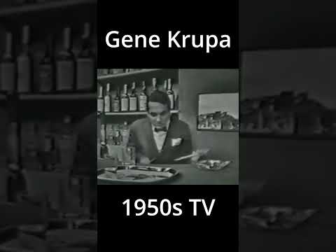 Gene Krupa 1950s TV