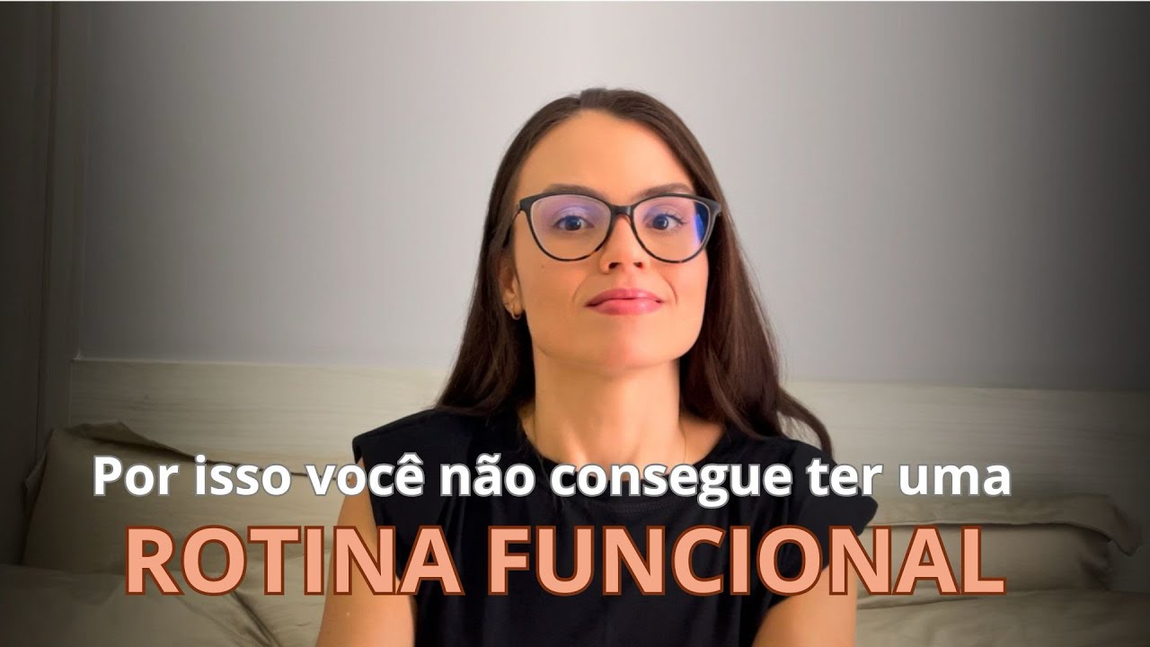 Crie uma ROTINA e não seja refém das circunstâncias