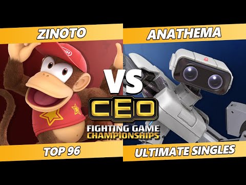 CEO 2021 - Zinoto (Diddy Kong) Vs. Anathema (ROB) SSBU Ultimate Tournament