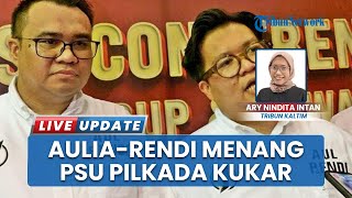 Hasil Rekapitulasi PSU Pilkada Kutai Kertanegara Rilis, Suara Terbanyak Diraih Paslon Aula-Rendi