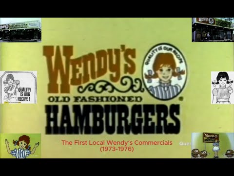 I primi spot pubblicitari locali di Wendy's (1973-1976) (HD)
