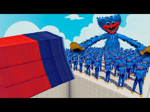 200x HUGGY WUGGY + 1x GIANT vs EVERY GOD - Totally Accurate Battle Simulator TABS