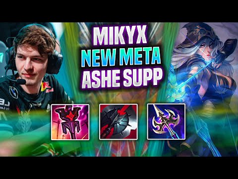 MIKYX NEW META ASHE SUPPORT! - XL Mikyx Plays Ashe Support vs Pyke! | Season 2022