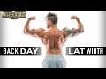BACK DAY | Build LAT WIDTH + THICKNESS | MasterClass #2