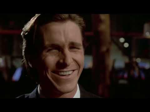 Patrick Bateman being himself for about 10 minutes