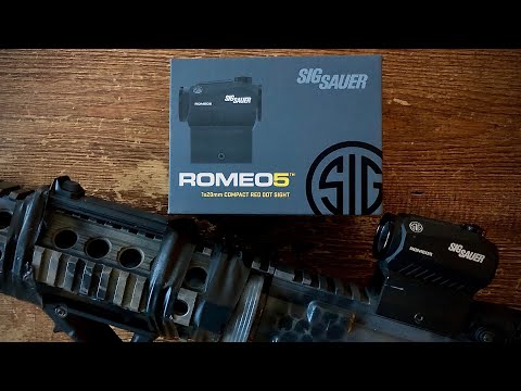 Sig Sauer Romeo 5 Red Dot Review - Best Budget Red Dot?