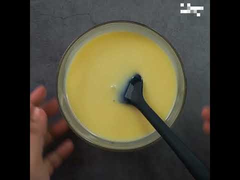 Home Made Orange ice cream.