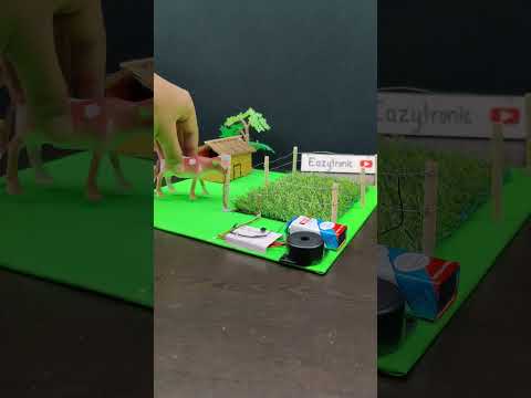 Crop Protection System #scienceproject #arduinoproject #eazytronicshorts #eazytronic #crop #science