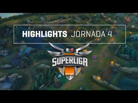 Highlights Jornada 4 de la Superliga Orange de League of Legends
