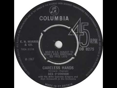 UK New Entry 1967 (257) Des O'Connor - Careless Hands