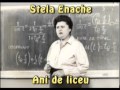 Stela Enache - Ani de liceu 