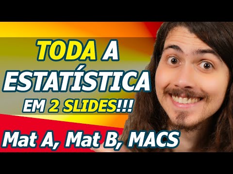 [ESTATÍSTICA](RESUMO 10º, 11º ANO) Matemática A, B e MACS - Programa Velho e Novo (1 e 2 variáveis)