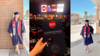 GRADUATION DAY 2022 @ the university of illinois at chicago (grwm, the ceremony, my thoughts & more)